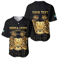 Personalized Sierra Leone Vai Syllabary Vertical Pattern Baseball Jersey - Wonder Print Shop
