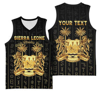 Personalized Sierra Leone Vai Syllabary Vertical Pattern Basketball Jersey - Wonder Print Shop