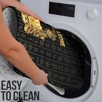 Sierra Leone Vai Syllabary Vertical Pattern Bathroom Set - Wonder Print Shop