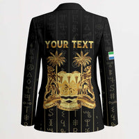 Personalized Sierra Leone Vai Syllabary Vertical Pattern Blazer - Wonder Print Shop