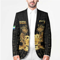 Personalized Sierra Leone Vai Syllabary Vertical Pattern Blazer - Wonder Print Shop