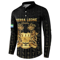 Personalized Sierra Leone Vai Syllabary Vertical Pattern Button Sweatshirt - Wonder Print Shop