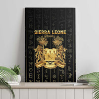 Sierra Leone Vai Syllabary Vertical Pattern Canvas Wall Art - Wonder Print Shop