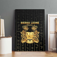 Sierra Leone Vai Syllabary Vertical Pattern Canvas Wall Art - Wonder Print Shop