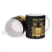 Personalized Sierra Leone Vai Syllabary Vertical Pattern Ceramic Mug - Wonder Print Shop