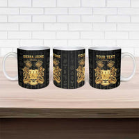 Personalized Sierra Leone Vai Syllabary Vertical Pattern Ceramic Mug - Wonder Print Shop