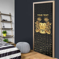 Personalized Sierra Leone Vai Syllabary Vertical Pattern Door Cover - Wonder Print Shop