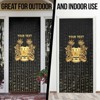 Personalized Sierra Leone Vai Syllabary Vertical Pattern Door Cover - Wonder Print Shop