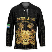 Personalized Sierra Leone Vai Syllabary Vertical Pattern Hockey Jersey - Wonder Print Shop