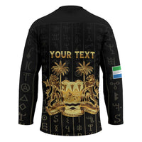 Personalized Sierra Leone Vai Syllabary Vertical Pattern Hockey Jersey - Wonder Print Shop