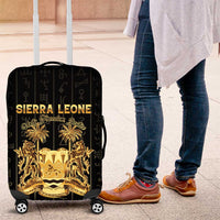 Sierra Leone Vai Syllabary Vertical Pattern Luggage Cover - Wonder Print Shop