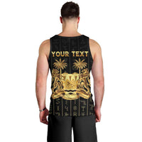 Personalized Sierra Leone Vai Syllabary Vertical Pattern Men Tank Top - Wonder Print Shop
