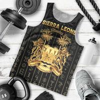 Personalized Sierra Leone Vai Syllabary Vertical Pattern Men Tank Top - Wonder Print Shop