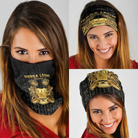 Sierra Leone Vai Syllabary Vertical Pattern Neck Gaiter - Wonder Print Shop