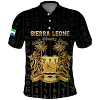 Personalized Sierra Leone Vai Syllabary Vertical Pattern Polo Shirt - Wonder Print Shop