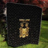Sierra Leone Vai Syllabary Vertical Pattern Quilt - Wonder Print Shop