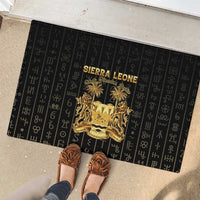 Sierra Leone Vai Syllabary Vertical Pattern Rubber Doormat - Wonder Print Shop