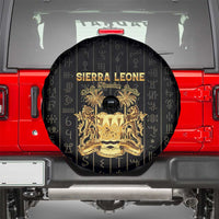 Sierra Leone Vai Syllabary Vertical Pattern Spare Tire Cover - Wonder Print Shop