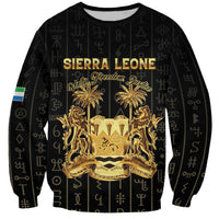 Personalized Sierra Leone Vai Syllabary Vertical Pattern Sweatshirt - Wonder Print Shop