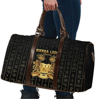 Sierra Leone Vai Syllabary Vertical Pattern Travel Bag - Wonder Print Shop