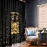 Sierra Leone Vai Syllabary Vertical Pattern Window Curtain - Wonder Print Shop