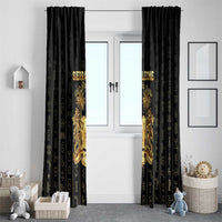 Sierra Leone Vai Syllabary Vertical Pattern Window Curtain - Wonder Print Shop