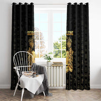 Sierra Leone Vai Syllabary Vertical Pattern Window Curtain - Wonder Print Shop