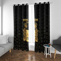 Sierra Leone Vai Syllabary Vertical Pattern Window Curtain - Wonder Print Shop