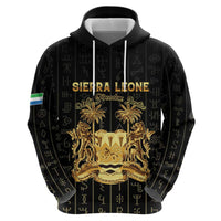 Personalized Sierra Leone Vai Syllabary Vertical Pattern Zip Hoodie - Wonder Print Shop