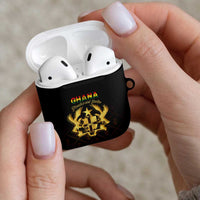 Ghana Kente Pattern AirPods Case The Heart of Gold of Africa - Wonder Print Shop