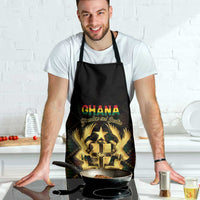 Ghana Kente Pattern Apron The Heart of Gold of Africa - Wonder Print Shop