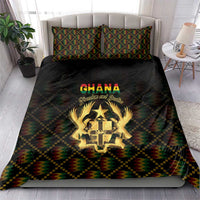 Ghana Kente Pattern Bedding Set The Heart of Gold of Africa - Wonder Print Shop