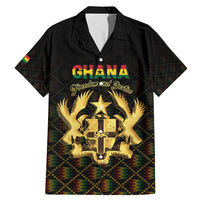 Personalized Ghana Kente Pattern Family Matching Mermaid Dress and Hawaiian Shirt The Heart of Gold of Africa - Wonder Print Shop