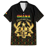 Personalized Ghana Kente Pattern Family Matching Short Sleeve Bodycon Dress and Hawaiian Shirt The Heart of Gold of Africa - Wonder Print Shop