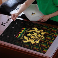Ghana Kente Pattern Puzzle The Heart of Gold of Africa - Wonder Print Shop