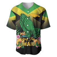 Personalized Pray For Jamaica Baseball Jersey Jamaica Strong - Wonder Print Shop
