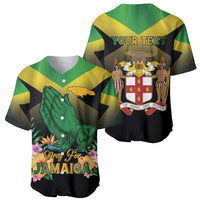 Personalized Pray For Jamaica Baseball Jersey Jamaica Strong - Wonder Print Shop