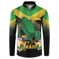 Personalized Pray For Jamaica Button Sweatshirt Jamaica Strong - Wonder Print Shop