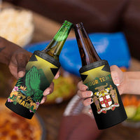 Personalized Pray For Jamaica 4 in 1 Can Cooler Tumbler Jamaica Strong - Wonder Print Shop