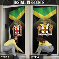 Personalized Pray For Jamaica Door Cover Jamaica Strong - Wonder Print Shop