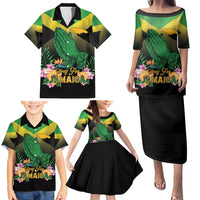 Personalized Pray For Jamaica Family Matching Puletasi and Hawaiian Shirt Jamaica Strong - Wonder Print Shop