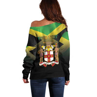 Personalized Pray For Jamaica Off Shoulder Sweater Jamaica Strong - Wonder Print Shop