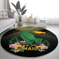 Pray For Jamaica Round Carpet Jamaica Strong - Wonder Print Shop