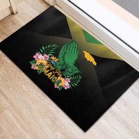 Pray For Jamaica Rubber Doormat Jamaica Strong - Wonder Print Shop