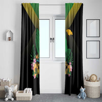 Pray For Jamaica Window Curtain Jamaica Strong - Wonder Print Shop