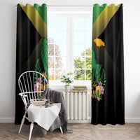 Pray For Jamaica Window Curtain Jamaica Strong - Wonder Print Shop