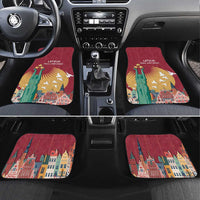 Latvia Independence Day Car Mats Latvija with Freedom Monument