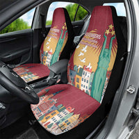 Latvia Independence Day Car Seat Cover Latvija with Freedom Monument