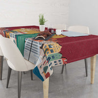 Latvia Independence Day Tablecloth Latvija with Freedom Monument