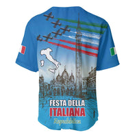 Italy Republic Day Baseball Jersey Festa della Repubblica with Frecce Tricolori
